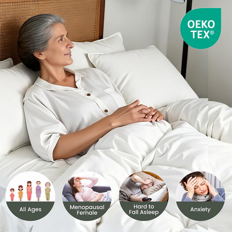 Calm&Relax FluffWeight™ Hybrid Weighted Blanket Calm&Relax FluffWeight™ Hybrid Weighted Blanket